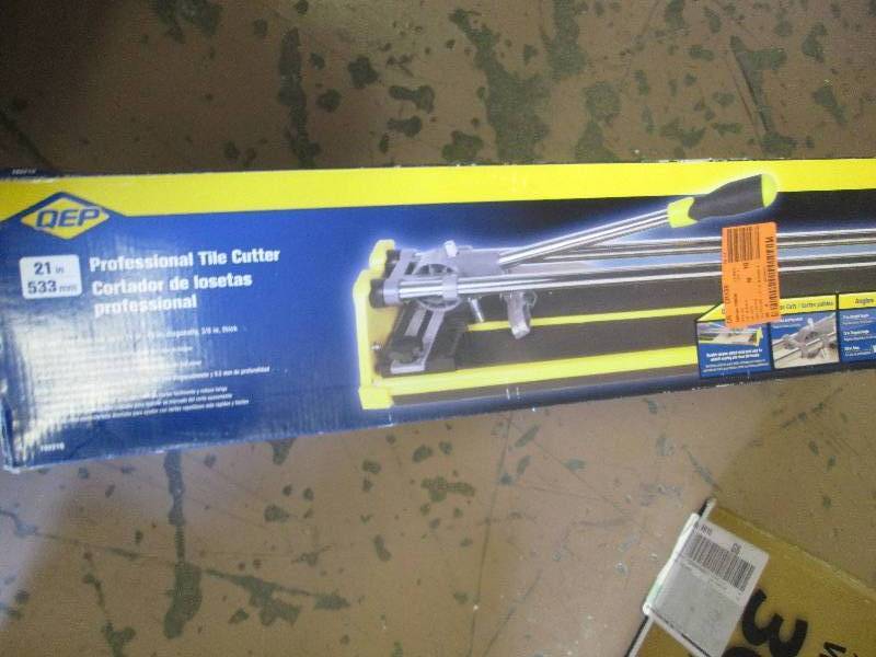 lot 94 image: 21 professional tile cutter ...