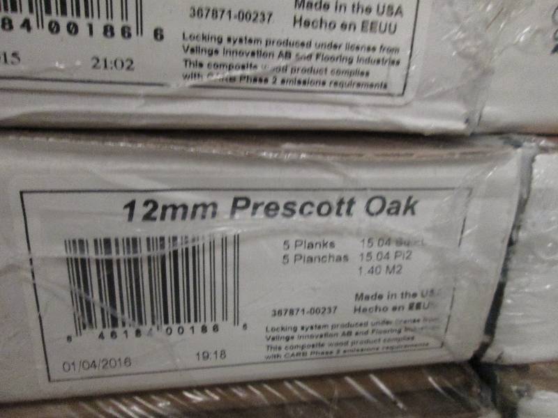 lot 137 image: 9 cases, 15.04 feet per case Presco...