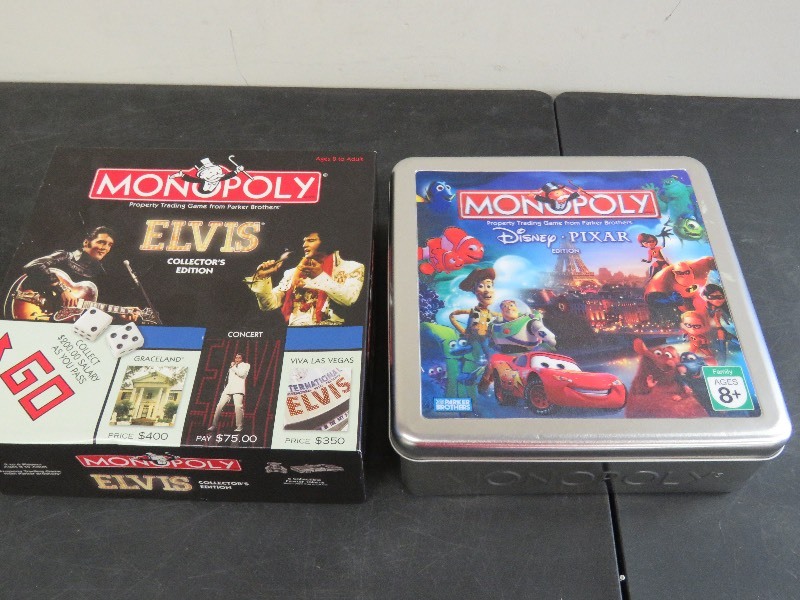 Collecitble Monopoly games