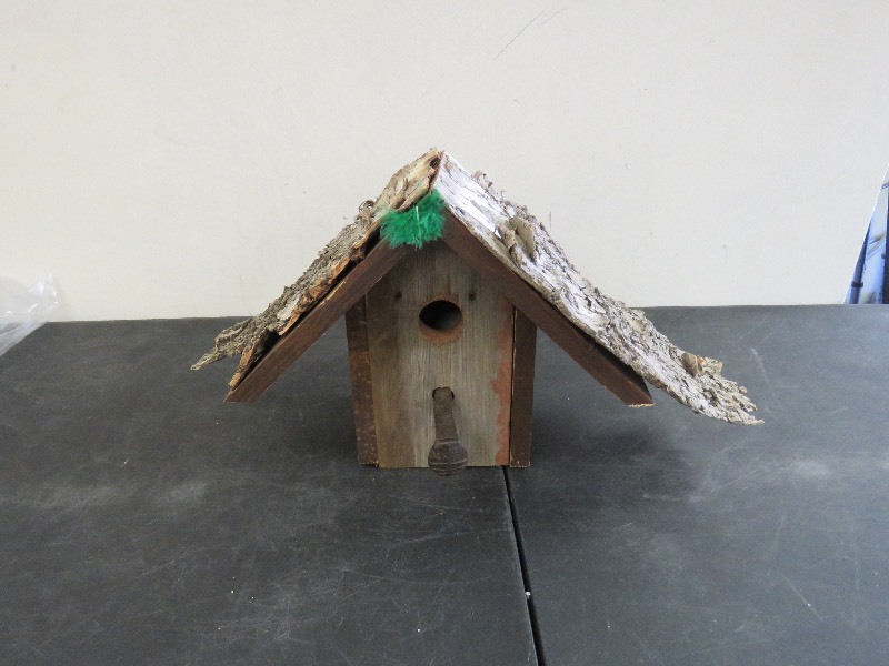 Handmade bird house