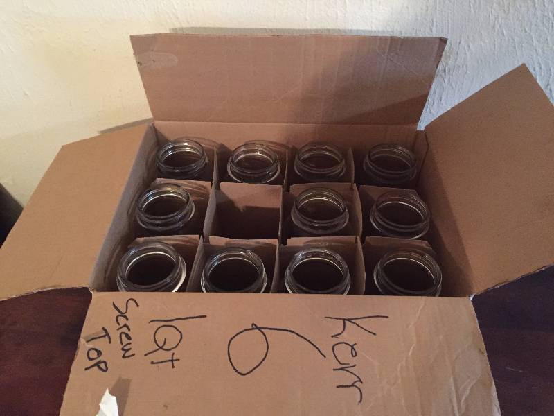 12 KERR JARS 1 QT