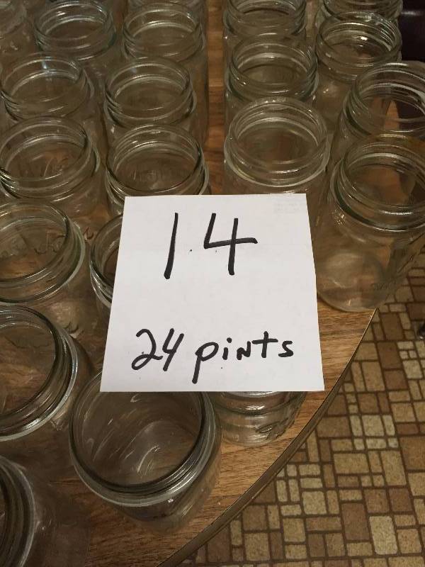 24 PINT JARS
