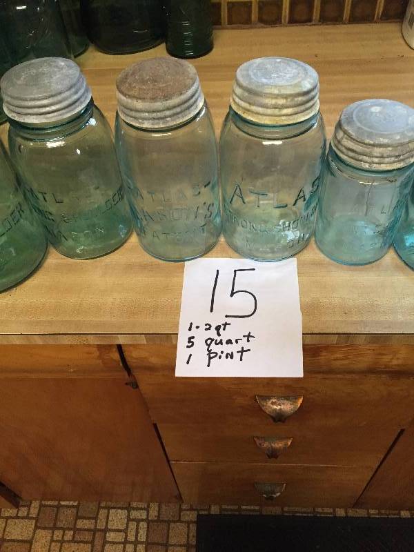 ATLAS BLUE JARS