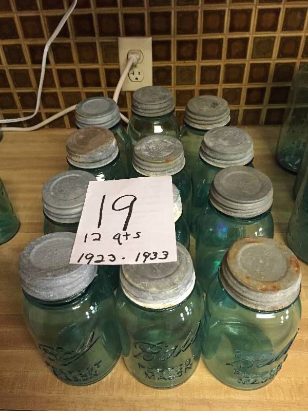 BALL JARS 1923-1933
