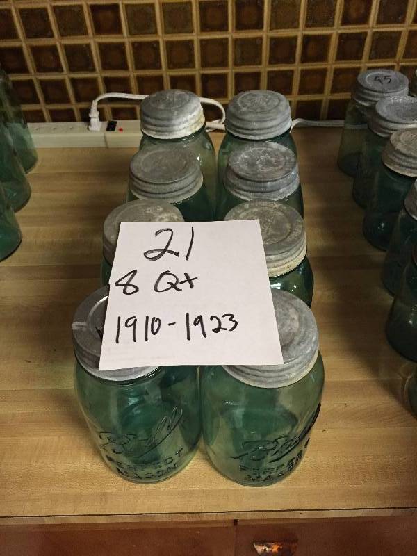 BALL JARS 1910-1923