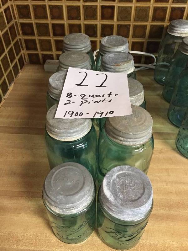 BALL JARS 1900-1910
