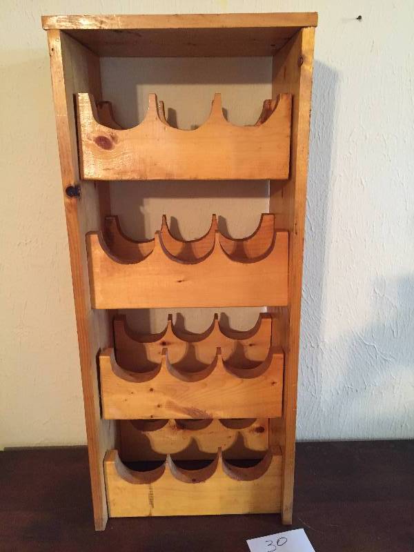 HOME MADE WINE RACK