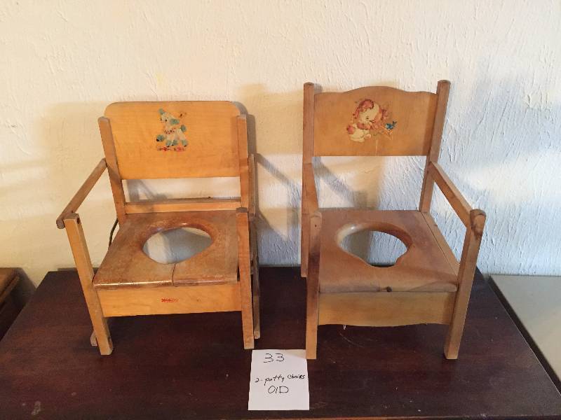 POTTY TRAINING CHAIRS OLD