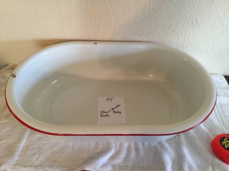 Antique porcelain baby store bathtub for sale