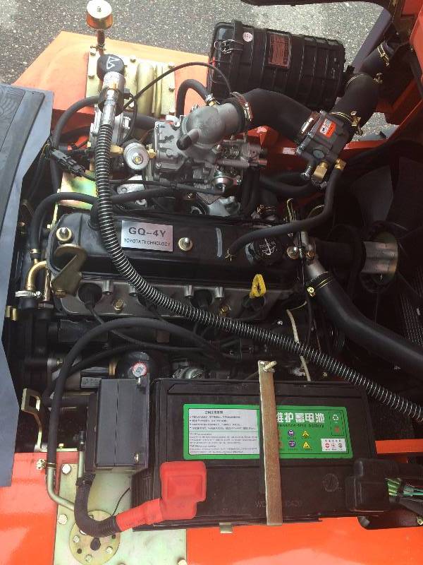 NEW 7700 LBS VMAX DUAL WHEEL FORKLIFT DUAL FUEL GAS  PROPANE TOYOTA ENGINE