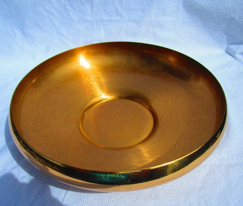 NEW 11.5 INCH BRASS BOWL