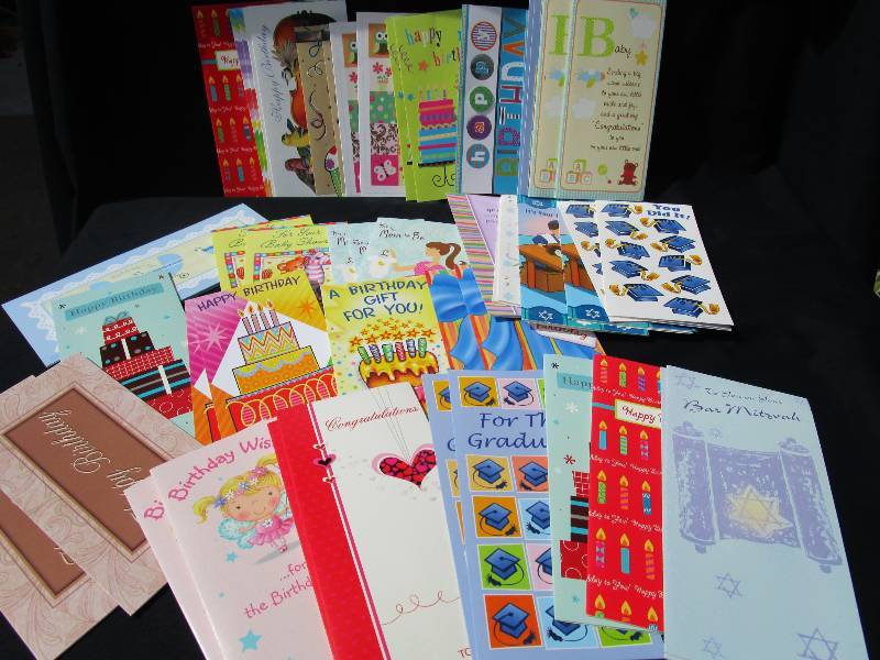 HUGE LOT OF NEW GREETING CARDS
