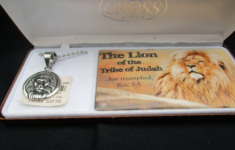 NEW THE LION OF TRIBE OF JUDAH NECKLACE
