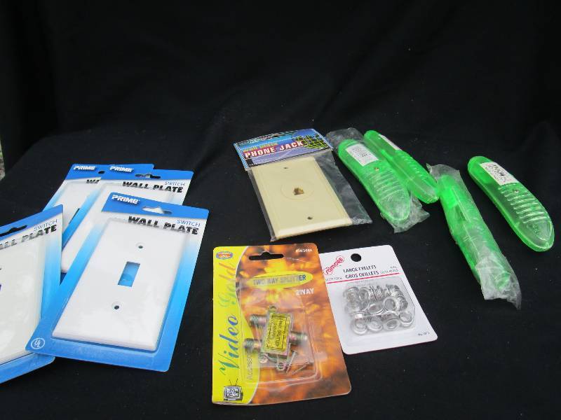 NEW -- BOX LOTS - GREAT FOR GARAGE SALES, FLEA MARKETS OR STORE