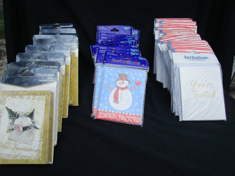 NEW -- BOX LOTS - GREAT FOR GARAGE SALES, FLEA MARKETS OR STORE
