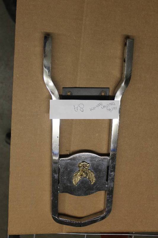 lot 8A image: Harley Davidson Motorcycle Backrest