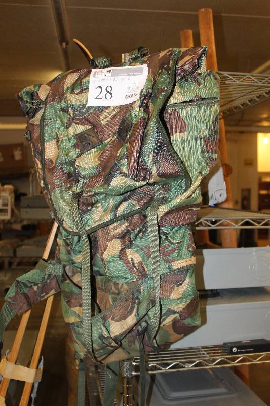 lot 28 image: Military Back Pack