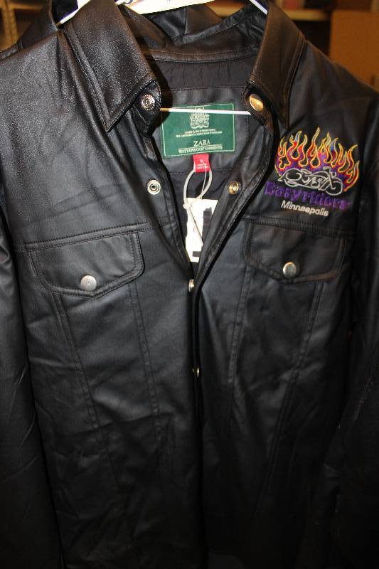 lot 89 image: Zara Waterproof Easy Riders Motorcycle Minneapolis Shirt, Jacket