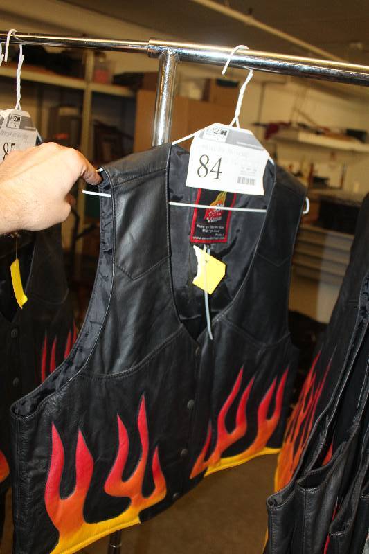lot 84 image: Size XL Motorcycle Vest