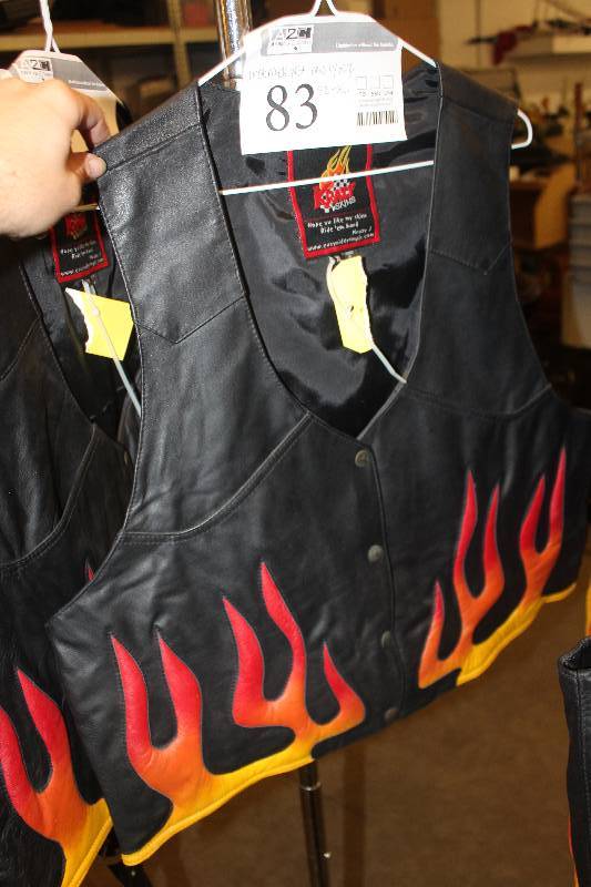 lot 83 image: Size XL Motorcycle Vest