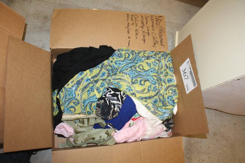 lot 367 image: New & Pre-owned Womens Clothing Sizes L, XL Calvin Klein, Apt 9, Ann Taylor, And More