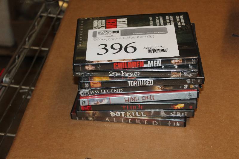 lot 396 image: Lot of (8) Scary Movie Collection