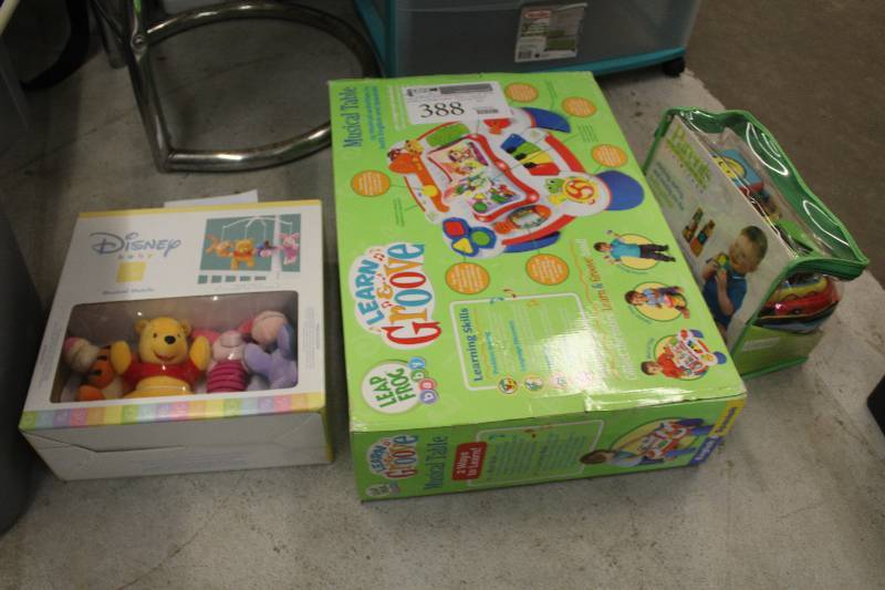 lot 388 image: Lot of (3) Kids Games New In Box