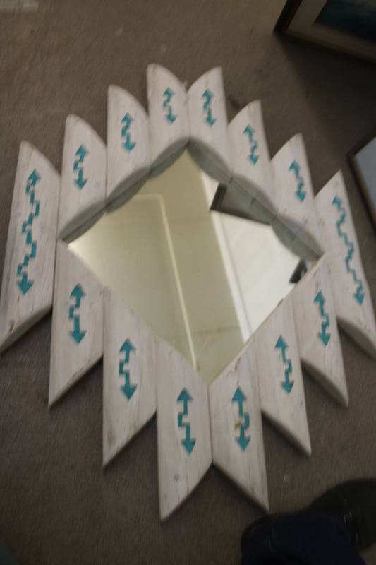 lot 102 image: Scottsdale Gallery Piece Log Mirror