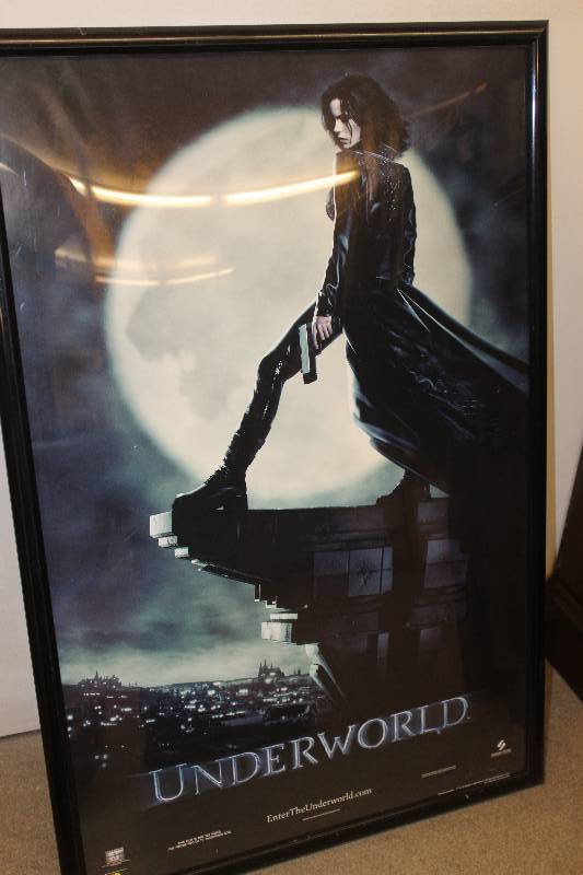 lot 139 image: Underworld Movie Framed Poster
