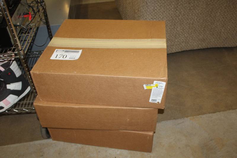 lot 170 image: 3-Boxes Designer Floating Shelves Wall Unit