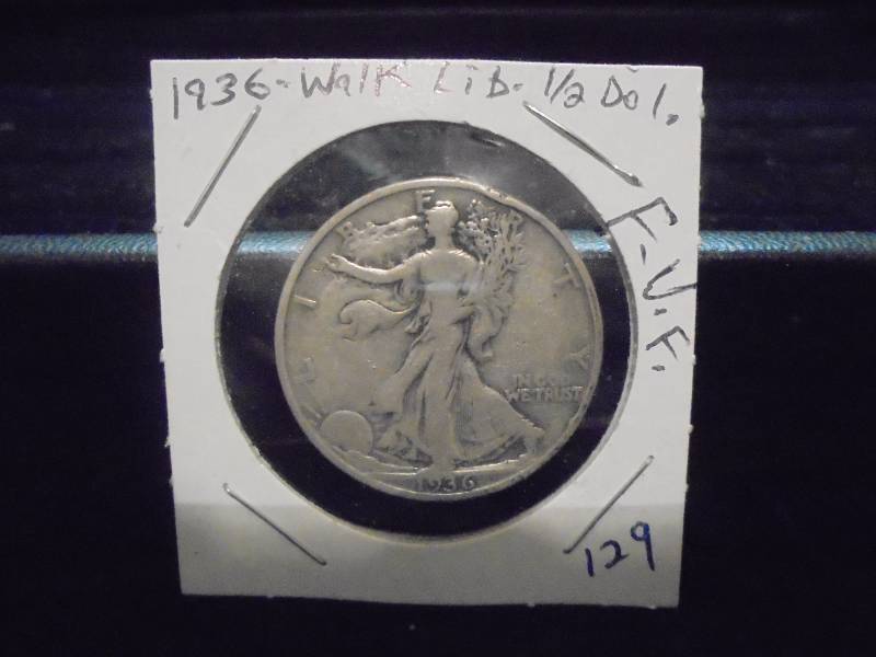 1936 Walking Liberty Silver Half Dollar
