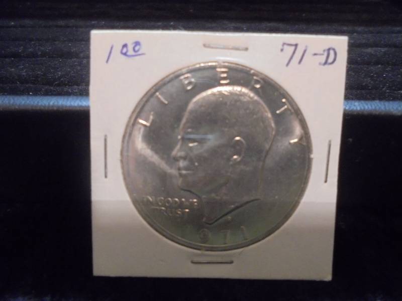 1971D Eisenhower Dollar