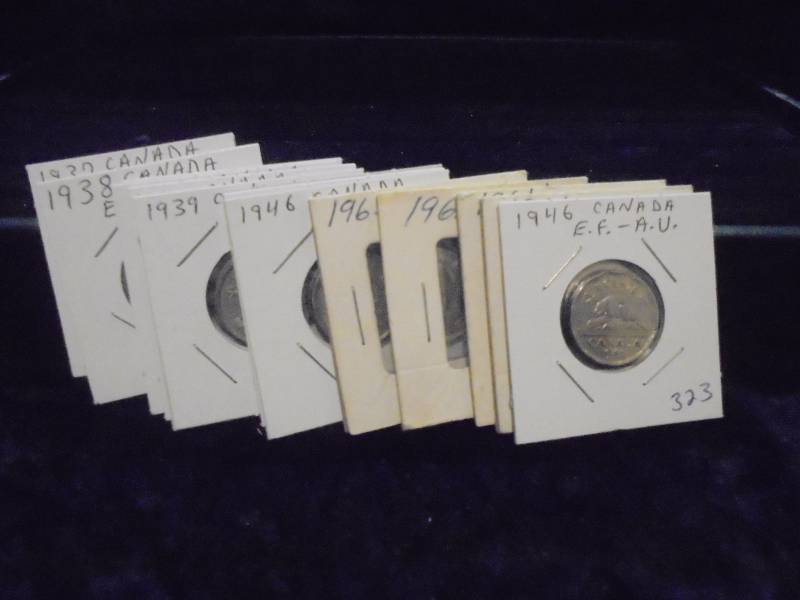 Lot - Misc Canadian Coins