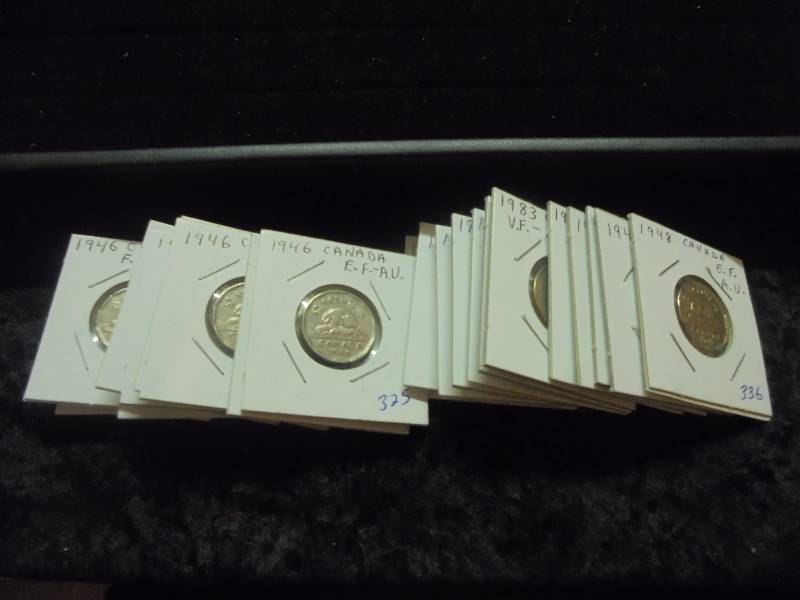 Lot - Misc Canadian Coins