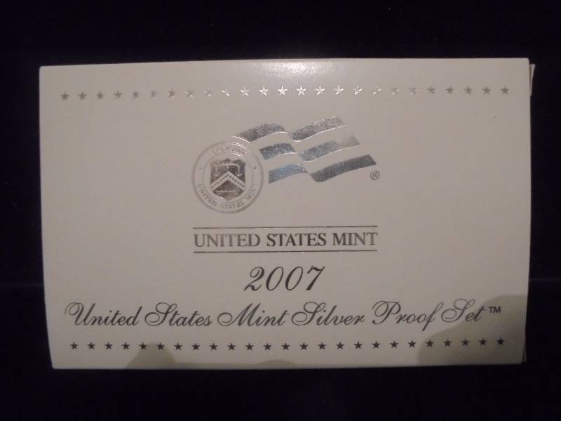 2007 US Mint SILVER Proof Set