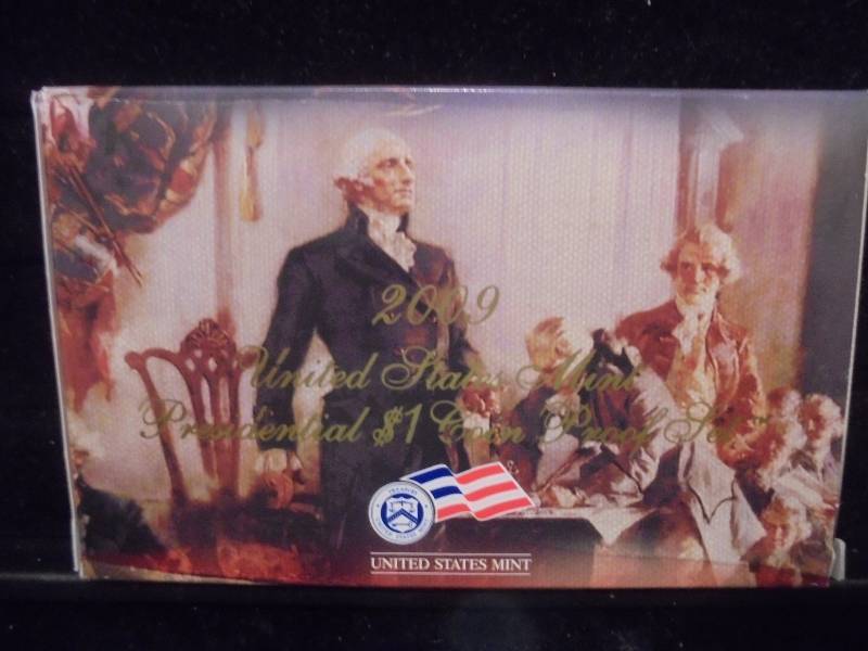 2009 US Mint Presidential $1 Coin Proof Set