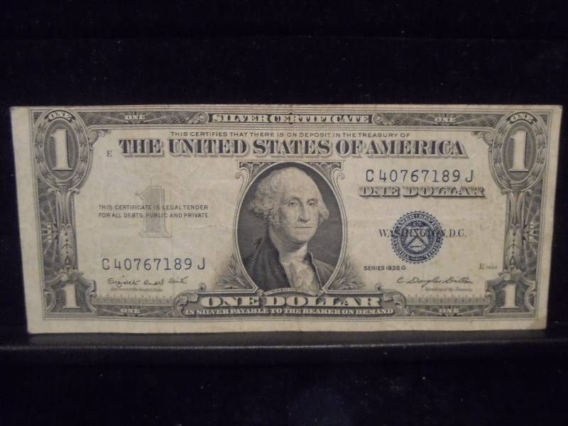 1935G Silver Certificate
