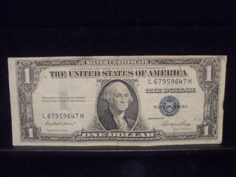 1935E Silver Certificate