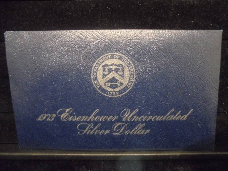 1973 Eisenhower Uncirculated Silver Dollar