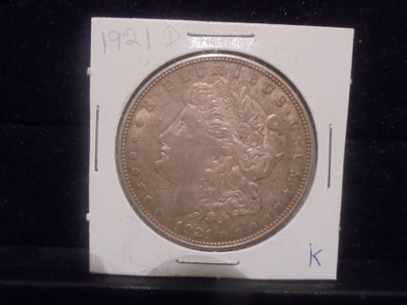 1921D Morgan Silver Dollar