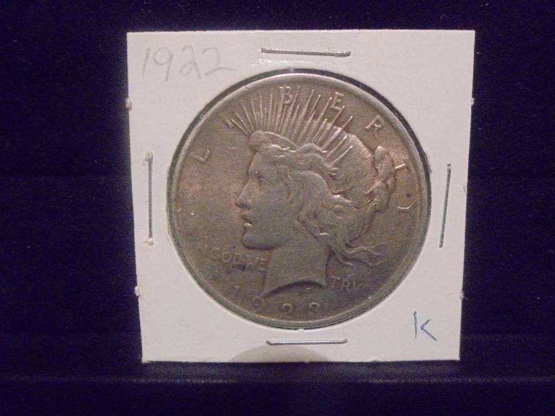 1922 Peace Silver Dollar