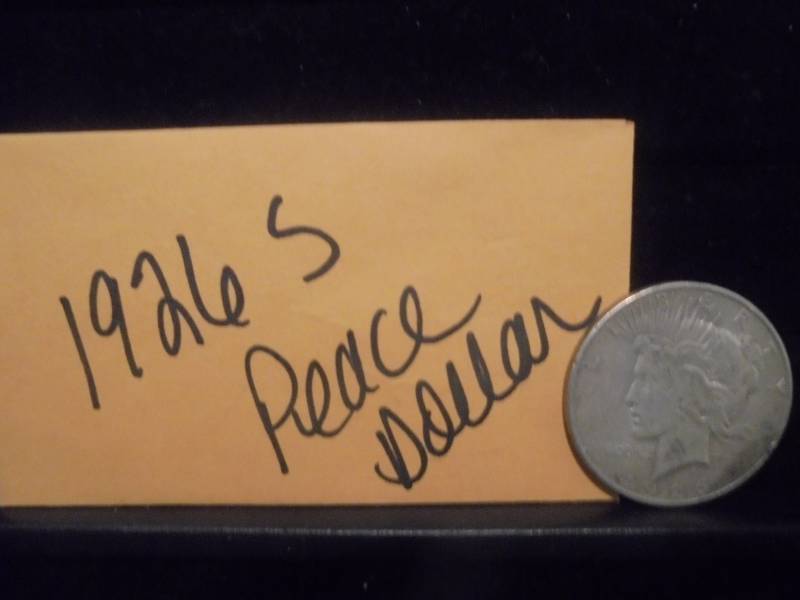 1926S Peace Silver Dollar