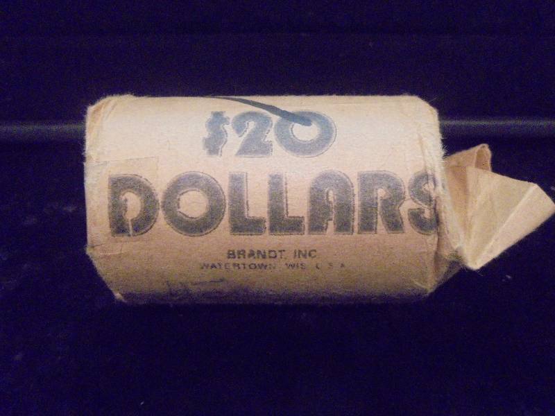 Roll 19789D Uncirculated Eishenhower Dollars - $20 Face Value