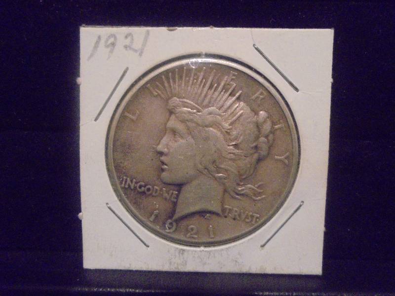 1921 Peace Silver Dollar