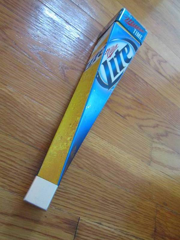 Miller lite beer tap...