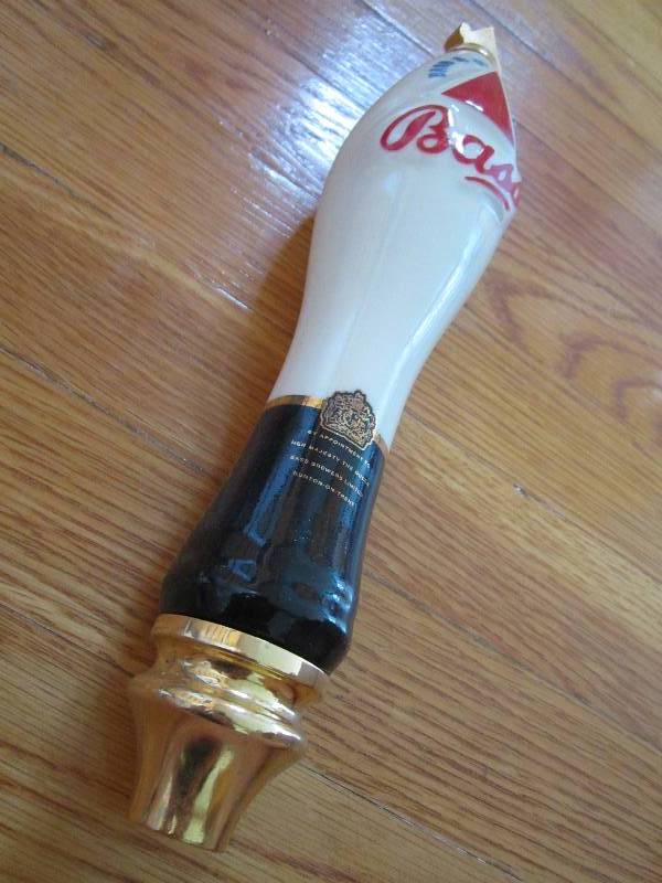 Bass and co pale ale beer tap...