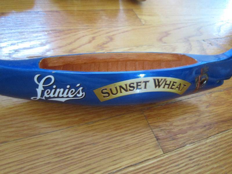 Leinenlkugels sunset wheat beer tap...