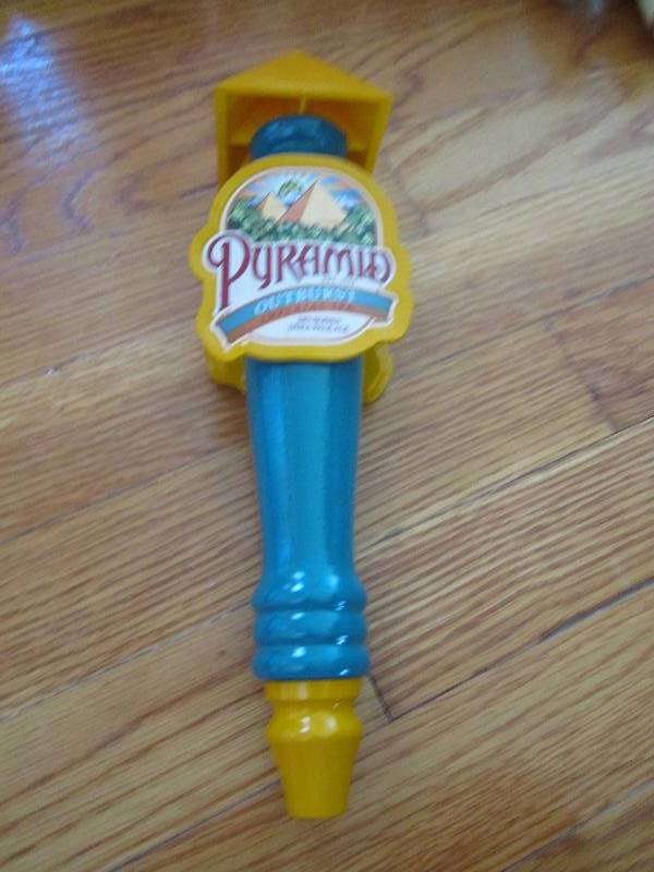 Pyramid outburst beer tap...