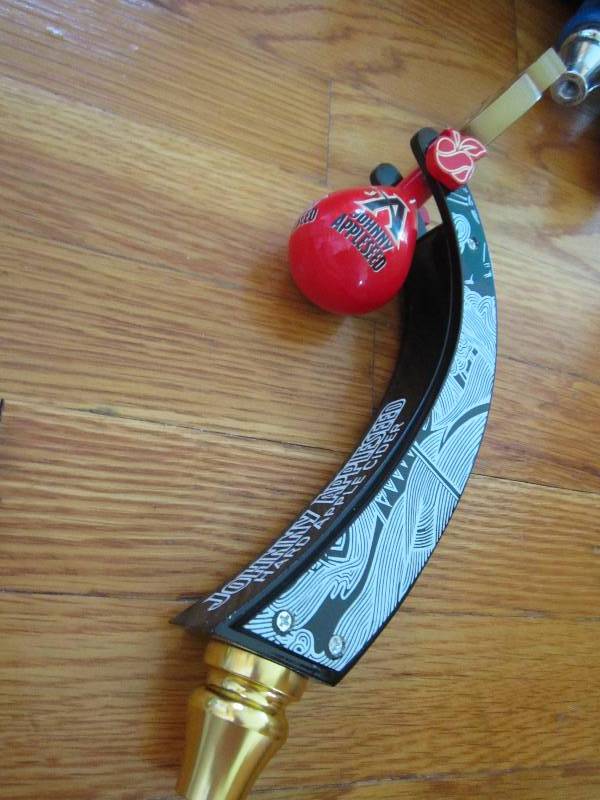 Johnny appleseed beer tap...