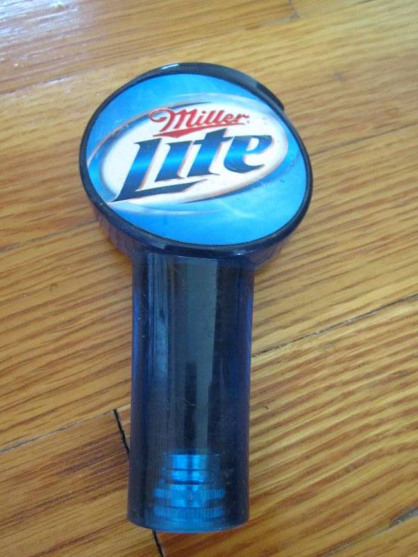 Miller lite beer tap...